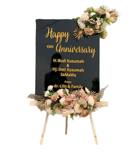 Papan Bunga Akrilik Wek Iii
